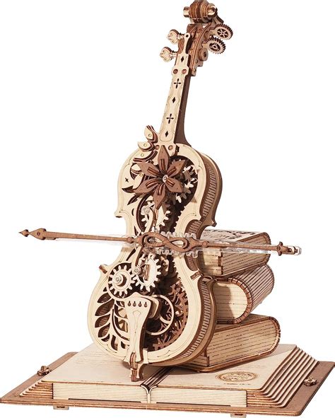 Rokr D Wooden Puzzle Model Kit Music Box Diy Wooden Puzzle Magic