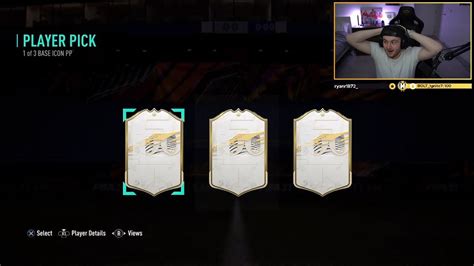 Base Icon Player Pick Mid Icon Pack Insane Pack Opening Fifa