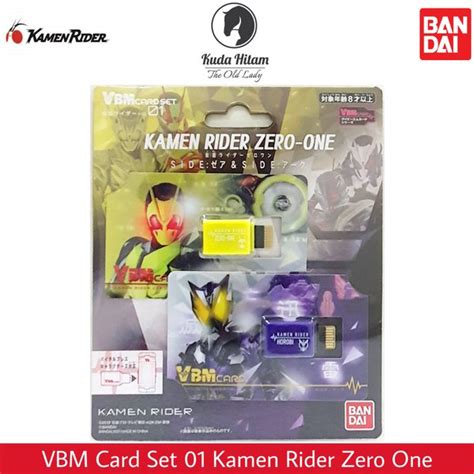 Jual Bandai Vital Bracelet Characters Kamen Rider Vbm Card Set Zero