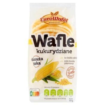 Eurowafel Wafle kukurydziane 100 g Zakupy online z dostawą do domu