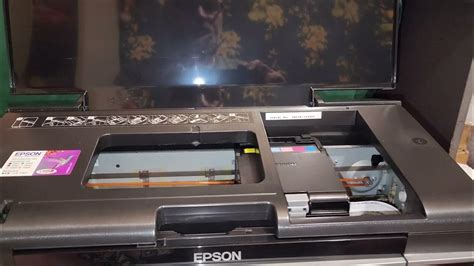 Проверка катриджей Epson P50 Youtube