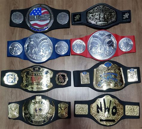 Wrestling Toy Belts WWE TNA WCW Mattel Jakks AEW, Everything Else on ...