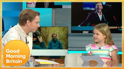 George Ezra Is Interviewed By Adorable Pint Size Kid In The Gmb Studio