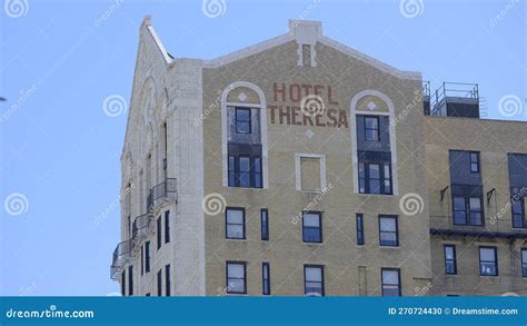 Hotel Theresa In Harlem Nueva York Nueva York Ciudad Usa 14 De Febrero