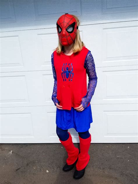 DIY How To Make A Spider Man Costume For Girls