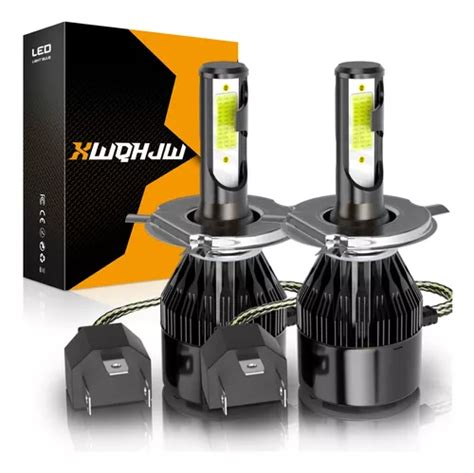 Kit De Faros Led H H Lm Luz Alta Baja Meses Sin Inter S