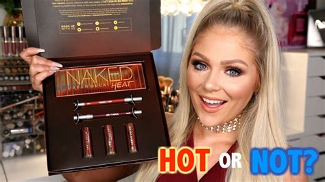 NEW URBAN DECAY NAKED HEAT PALETTE COLLECTION FULL FACE FIRST