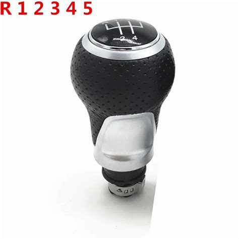 5 6 Speed MT Manual Gear Shift Knob Lever Stick Arm Pen Gaiter Boot