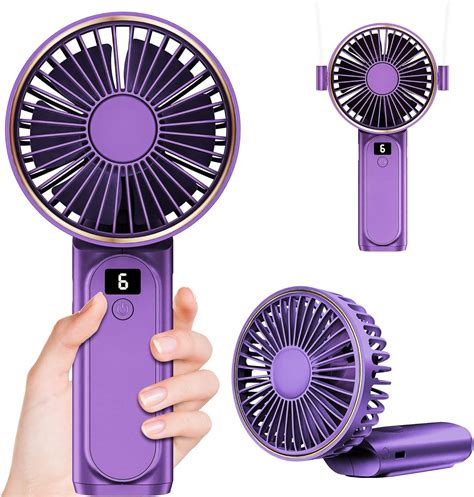 Amazon.com: Portable Fan, 4000mAh, USB Rechargeable Personal Fan, 180