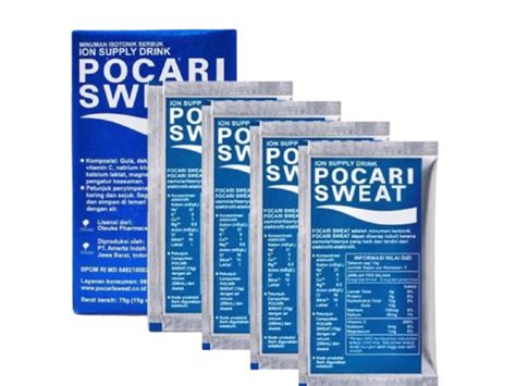 Pocari Sweat Isotonic Bubuk Serbuk Powder Sachet 75 Gr Pocari Sweat