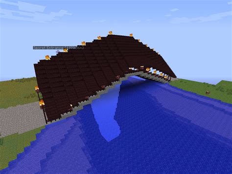 Nether Arch Bridge Minecraft Map