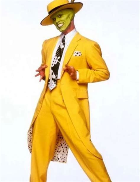 The Mask Jim Carrey Costume Suit Hollywood Jackets