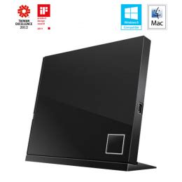 ASUS BLURAY SBC-06D2X-U/BLK/G/AS Combo, External, Retail, black ...