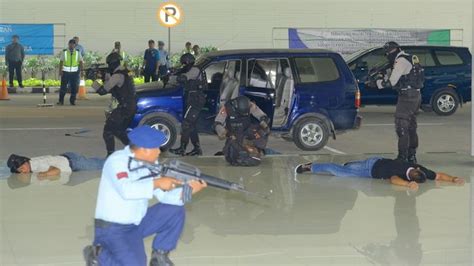 Bandara Sams Sepinggan Gelar Penanggulangan Keadaan Darurat