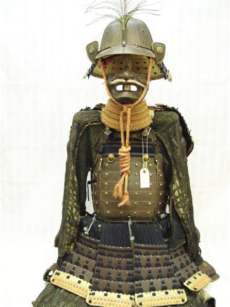 Fine Suit Of Japanese Armour Circa 1700s With