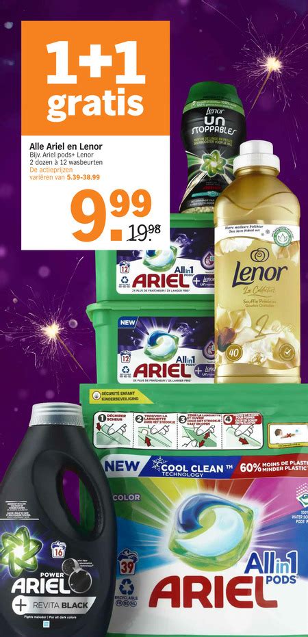 Lenor Wasmiddel Wasverzachter Folder Aanbieding Bij Albert Heijn Details