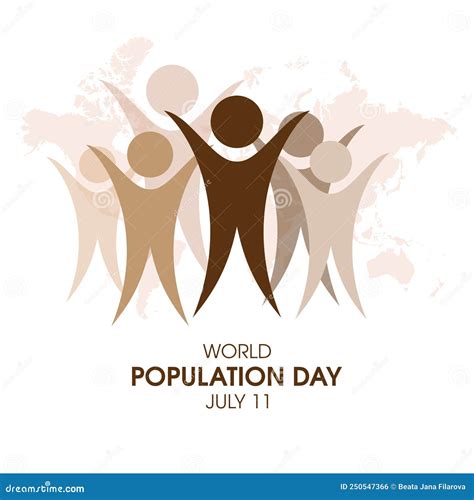 World Population Day Vector Stock Vector Illustration Of Community