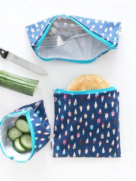 Sac Lunch Reusable Food Wrap Food Wraps Sachets Parfait Ranger