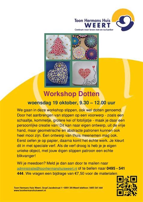 Wo 19 Okt Workshop Dotten Toon Hermanshuis Weert