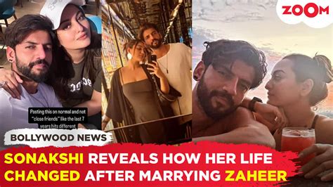 Sonakshi Sinha Shares The Major Change In Her Life Post Marrying Zaheer