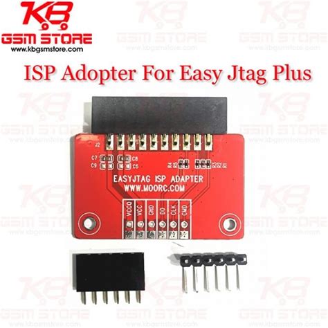 ISP Adapter For Easy Jtag Plus Box RED