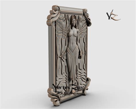 Naked Girl D STL Model For Cnc Users CNC Router Engraver Etsy Australia