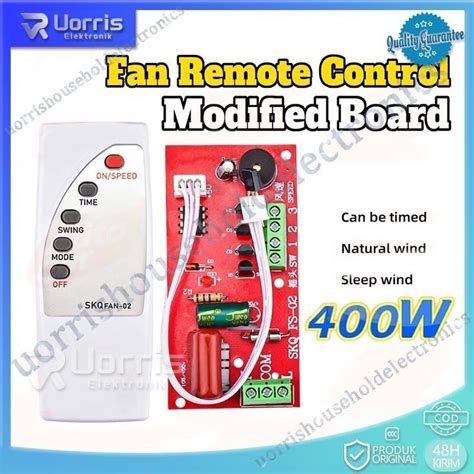 Jual Ready Ya Cod Modul Pcb Kipas Angin Yundai Kit Remote Kipas Angin