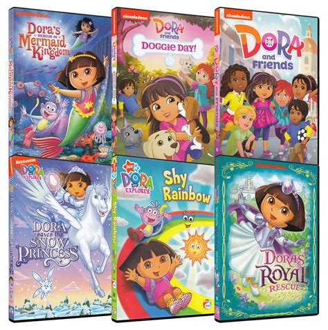 Dora the Explorer 6-Pack Collection #3 (Boxset) on DVD Movie