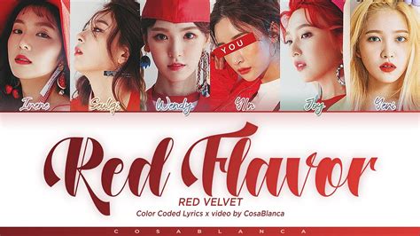 Red Velvet 레드벨벳 Red Flavor 6 Members Ver You As Member Youtube