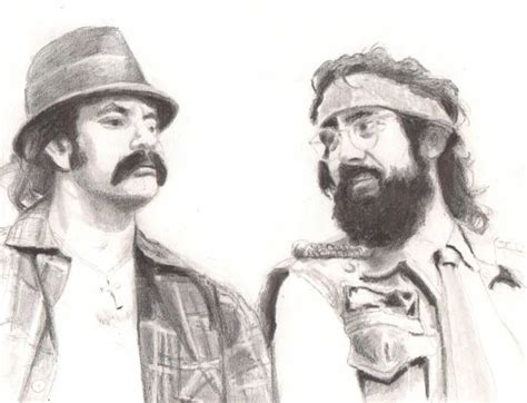 Cheech And Chong Drawings