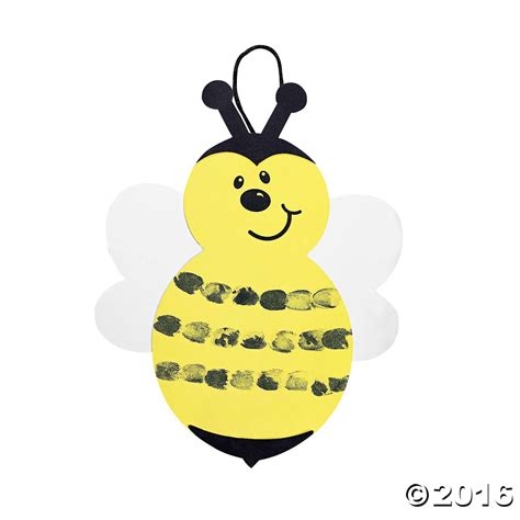 Thumbprint Bumblebee Craft Kit Preschool Art Projects Preschool