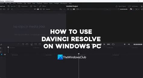 Como Instalar E Usar O DaVinci Resolve No Windows PC