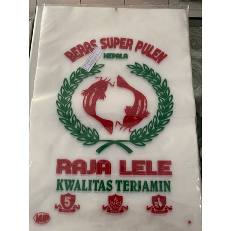 Jual Plastik Beras 5kg Cap Raja Lele Strawberry Pak Tani Shopee