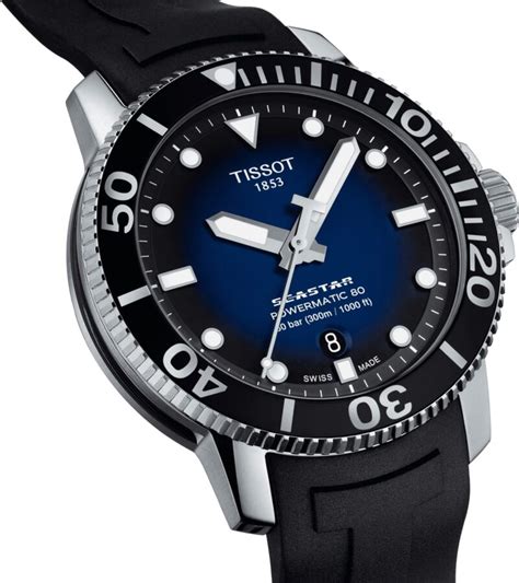 Tissot Seastar 1000 Powermatic 80 Blue Corvus