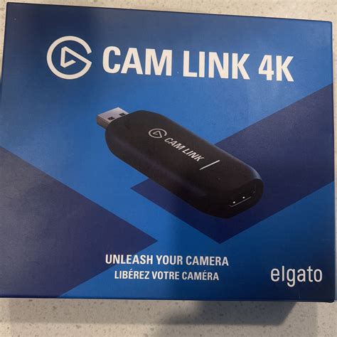 Elgato Cam Link 4K External Camera Capture Card Stream And Record