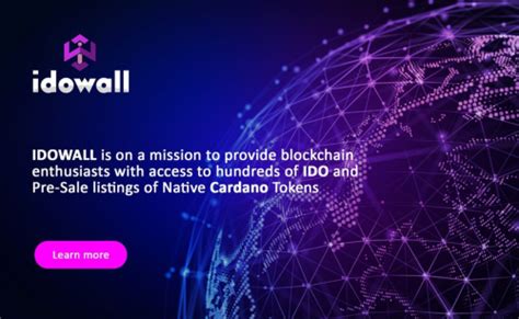 IDOWall To Launch Its Token On 1st Quarter Of 2022 Token Sales