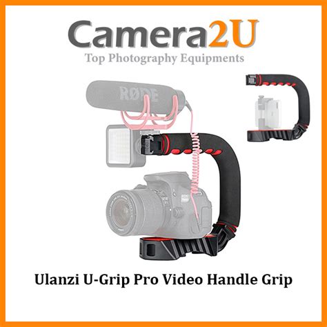 Ulanzi U Grip Pro Video Handle Grip U Shape Rig Triple For Camera