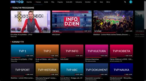 Koniec Tvp Stream Publiczny Nadawca Zach Ca Do Przej Cia Na Tvp Vod