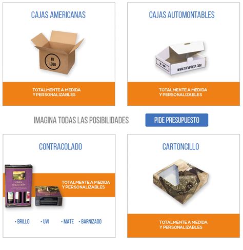 Cajas de Cartón Personalizadas a medida y con logo en Málaga