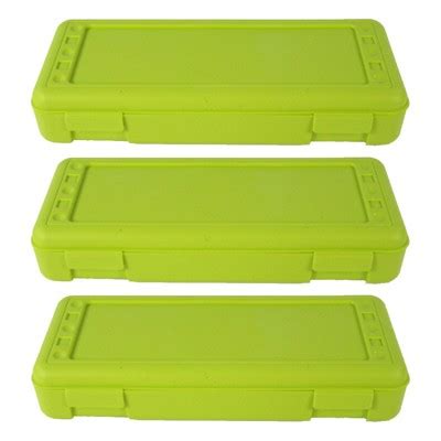 Romanoff Ruler Box Lime Opaque Pack Of 3 Target