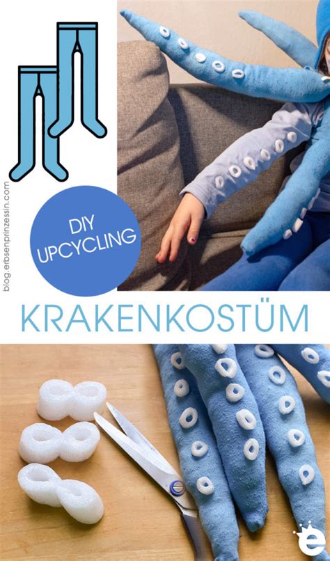 Upcycling Kost M Krake Aus Strumpfhosen Schnell Easy Selbermachen