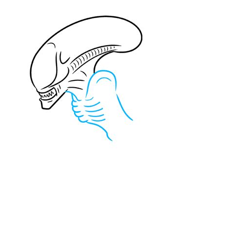 How To Draw A Xenomorph Alien Really Easy Drawing Tutorial Drawing ...