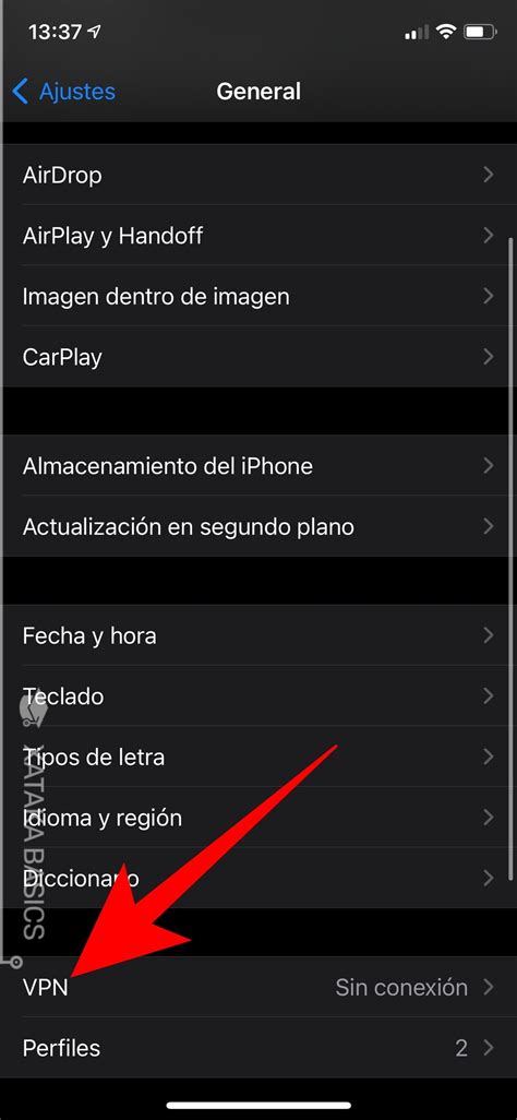 Cómo configurar una VPN en tu iPhone