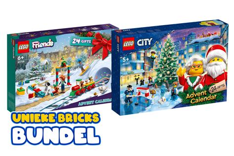 LEGO Adventskalender Bundel City Friends 2023 Unieke Bricks