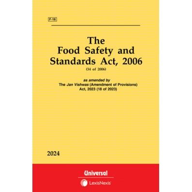 Buy Food Safety And Standards Act 2006 1st Edition By LexisNexis In