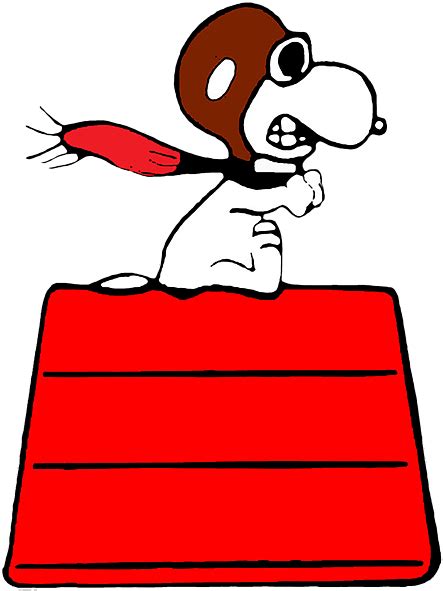 Snoopy Red Baron Clip Art Png Download Full Size Clipart 5288872