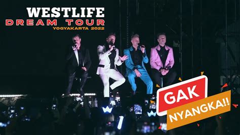 Konser Westlife Prambanan Terima Kasih Gus Muhaimin Youtube