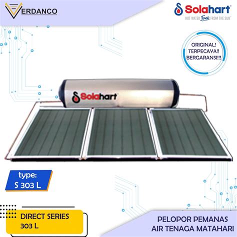 Jual Solahart Indonesia Solar Water Heater Direct 303 L Pemanas Air