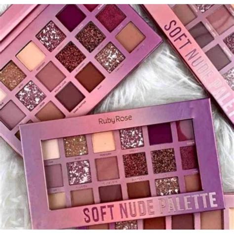 Paleta De Sombras Soft Nude Pallette Feels Ruby Rose Hb Shopee