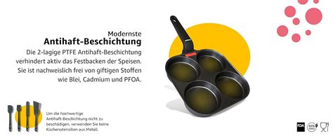 Endusor Spiegeleipfanne Induktionsgeeignet Cm Mit Deckel